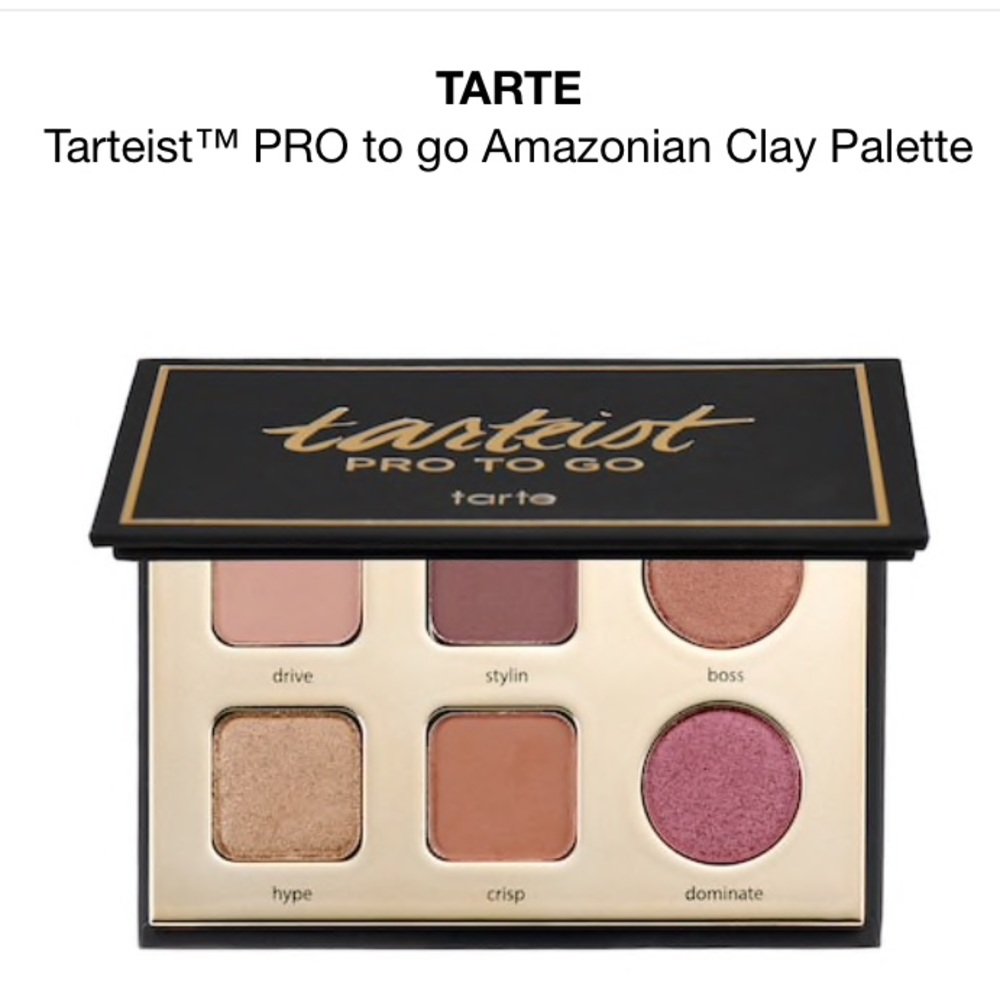 Tarte pro to go eyeshadow palette
